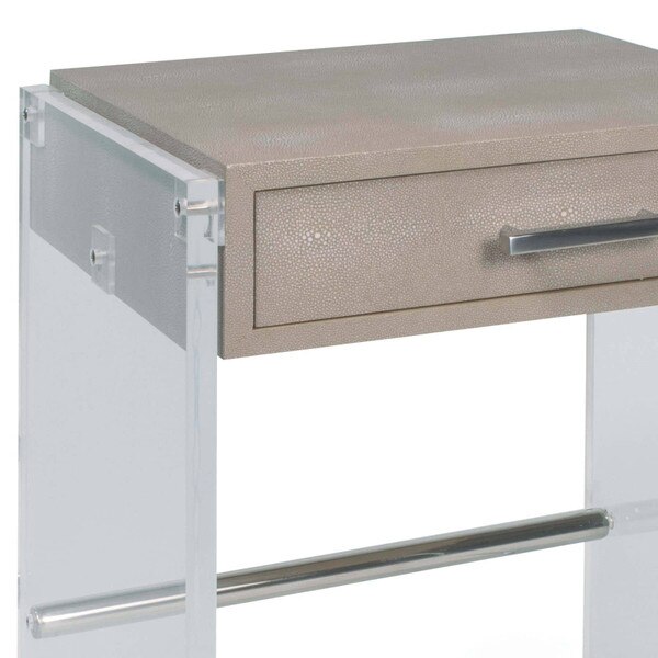 Lucite End Table